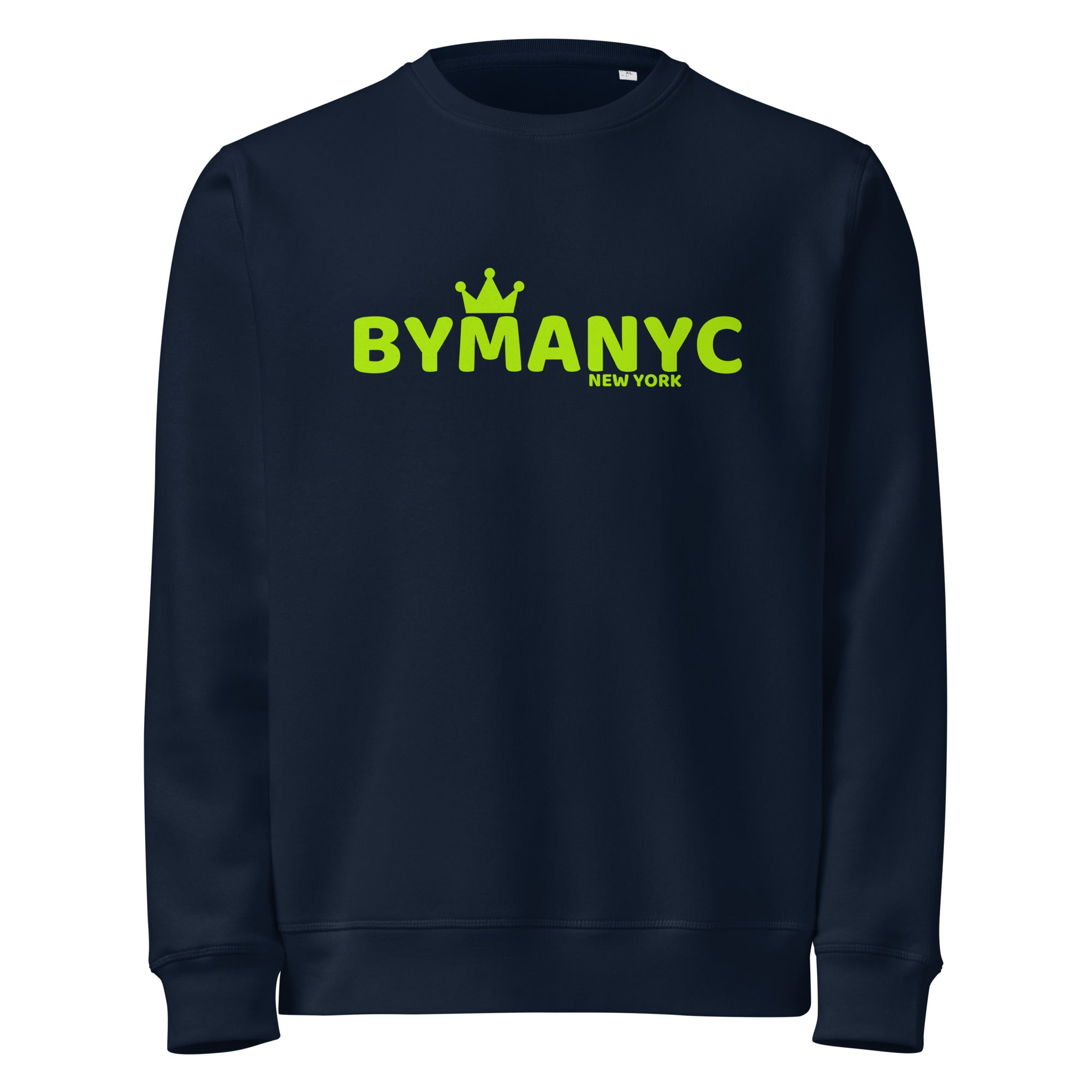 Unisex Organic Sweatshirt LOVE PARK AVENUE – BYMANYC ® New York | Vegan Streetwear