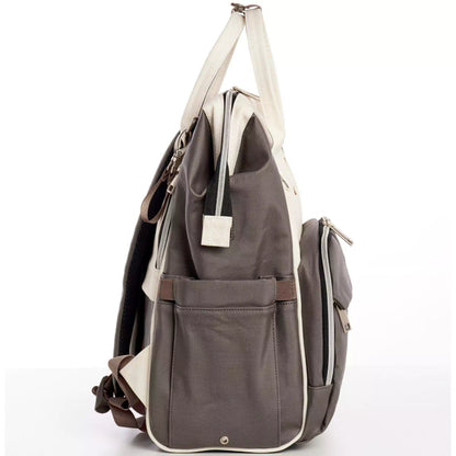 Lizzie Canvas Diaper Backpack | Mommy Bag