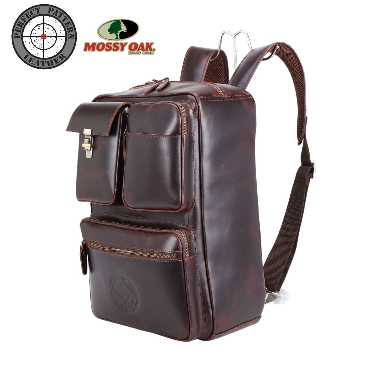 "Pintallard" An Original Bottomland Full Grain Buffalo Leather Hybrid Briefcase/Backpack