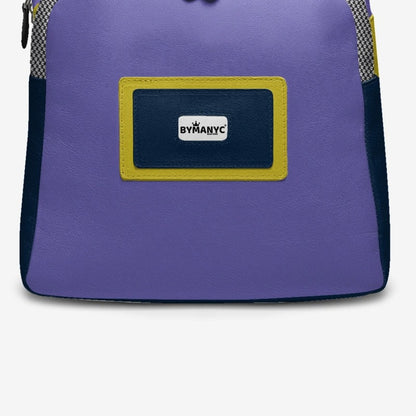 Urban Violet Vegan Backpack by BYMANYC ® New York – Made in Italy