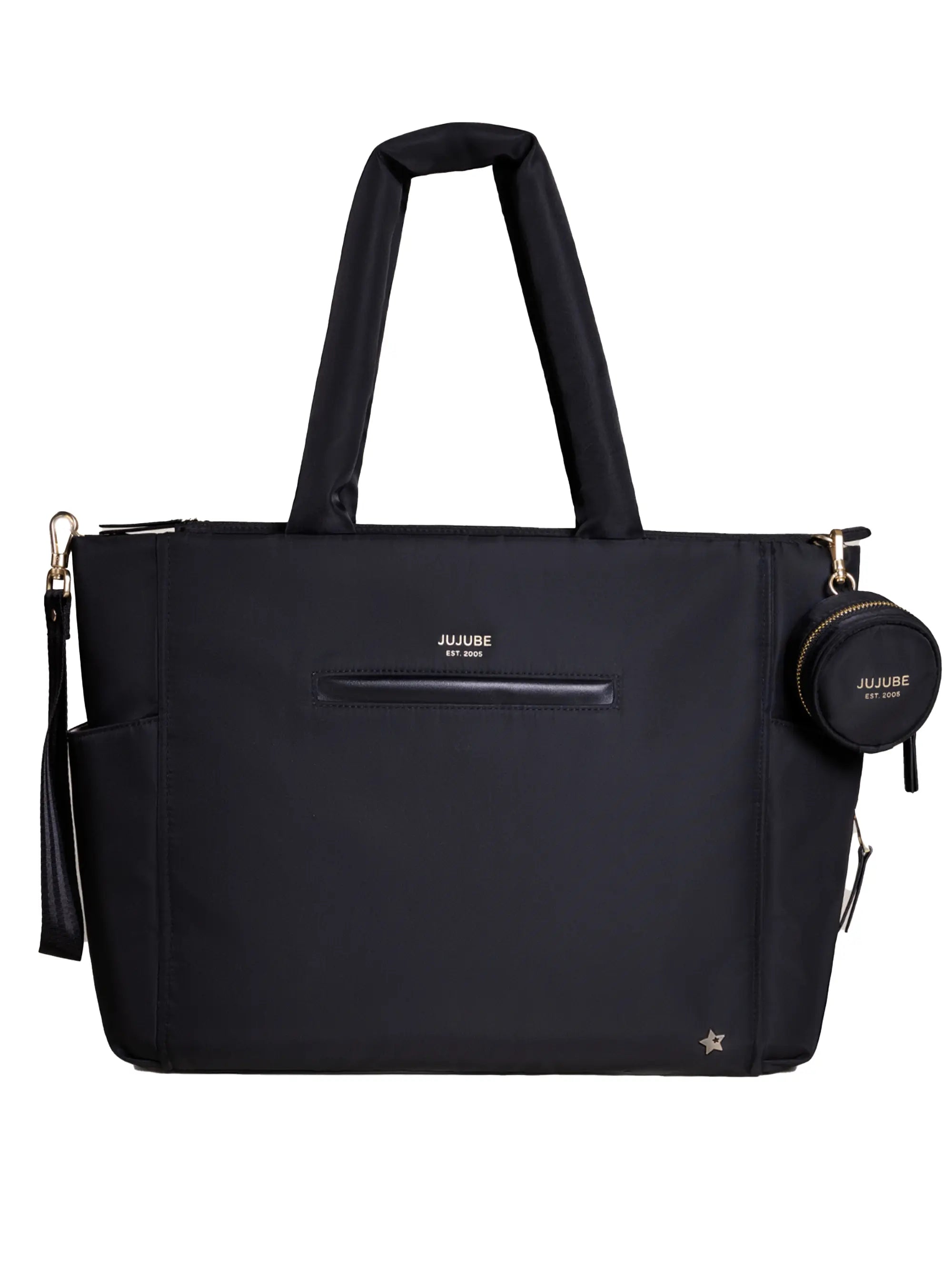 Utility-Strap Tote Black