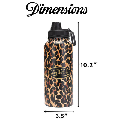 32oz Iconic Hydration Double Walled Insulated Stainless Steel Bottle