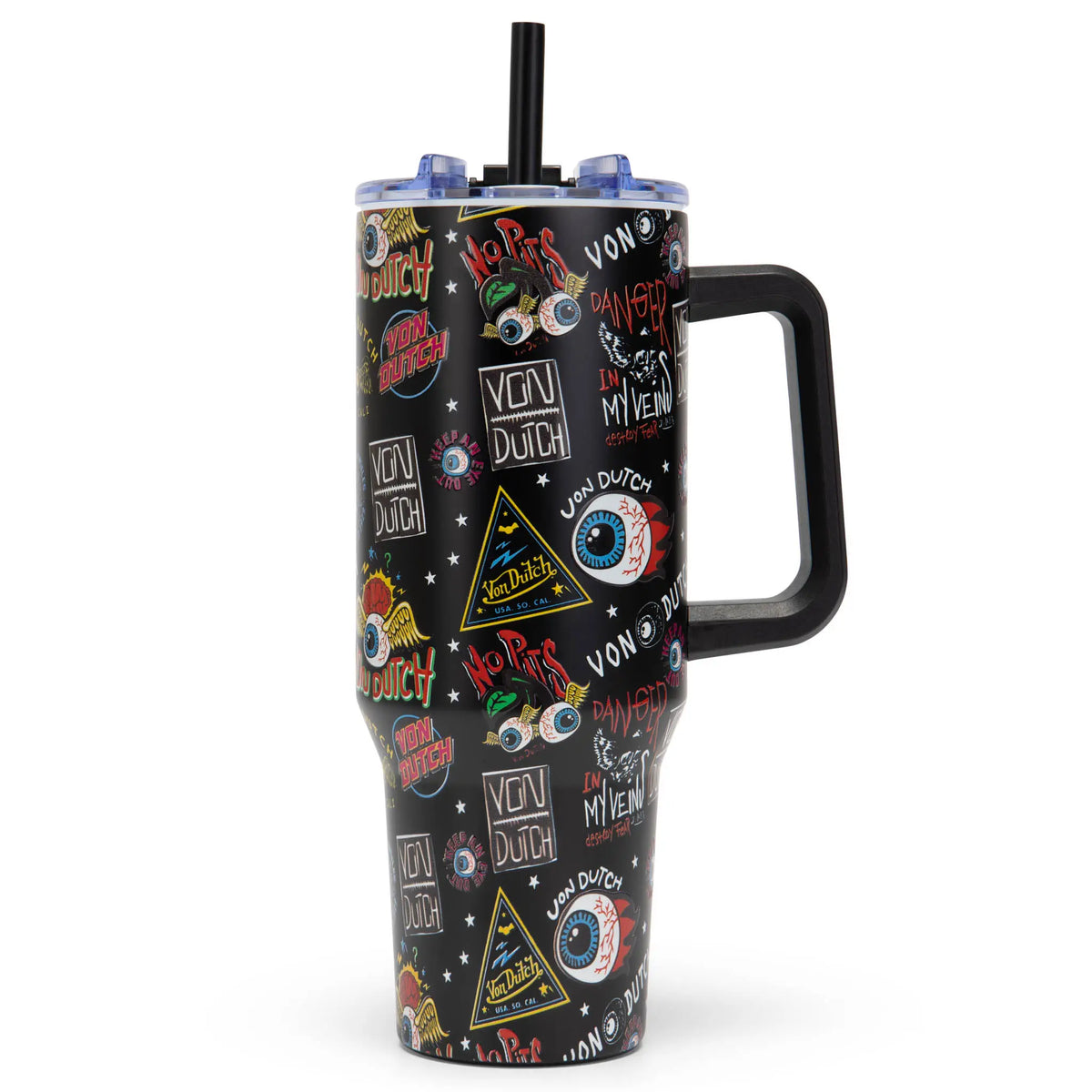 Von Dutch 40oz Bold Double Walled Insulated Stainless Steel