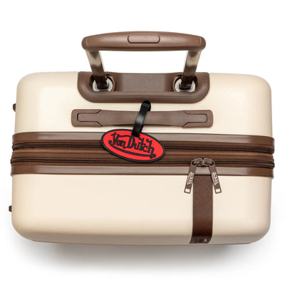 Logo Patch 2-Piece Suitcase ID Tag Set with Adjustable Straps