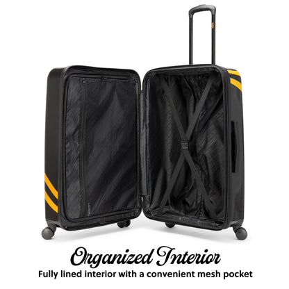 Kustom Kulture 3-Piece Expandable Hardside Spinner Luggage Set