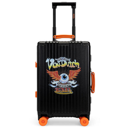 Cross Roads Polycarbonate Carry-on Suitcase with Aluminum Frame