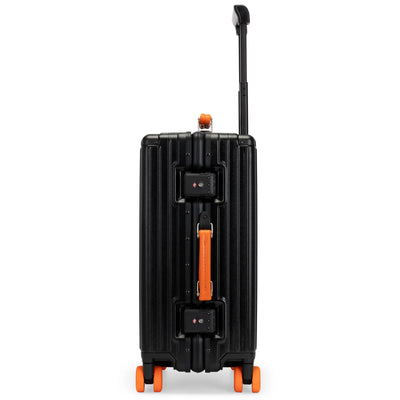 Cross Roads Polycarbonate Carry-on Suitcase with Aluminum Frame