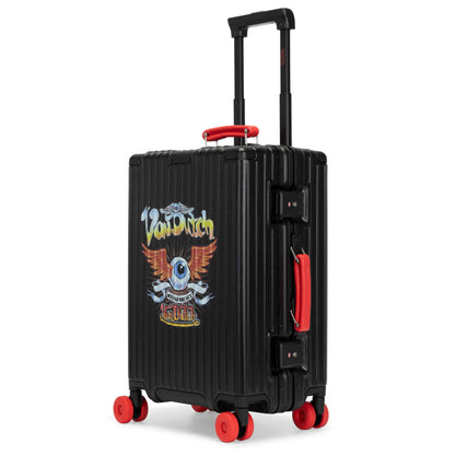 Cross Roads Polycarbonate Carry-on Suitcase with Aluminum Frame