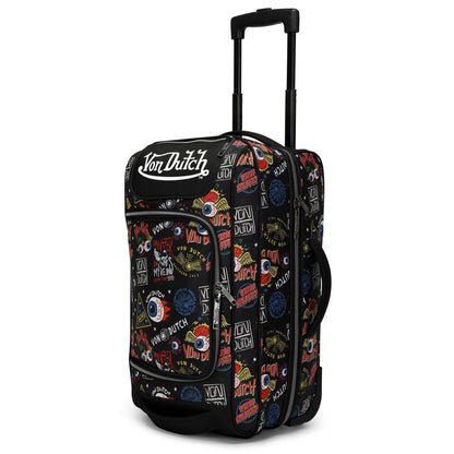 Jax Black 20" Carry-on Rolling Duffel