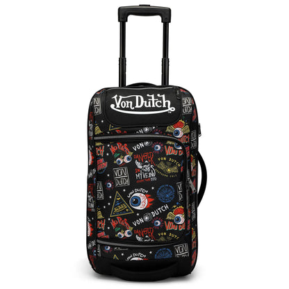 Jax Black 20" Carry-on Rolling Duffel
