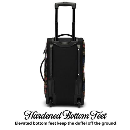 Jax Black 20" Carry-on Rolling Duffel