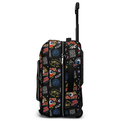 Jax Black 20" Carry-on Rolling Duffel