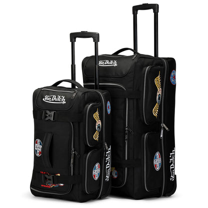 Signature Patch 2-Piece Rolling Duffel Set