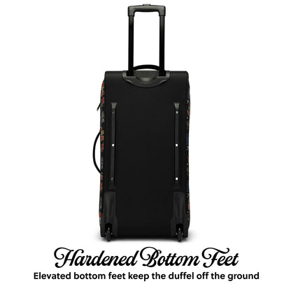 Jax Black 2-Piece Rolling Duffel Set