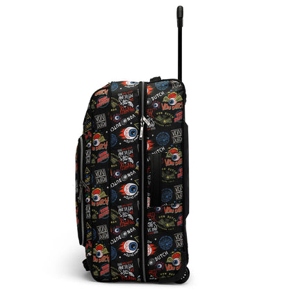 Jax Black 2-Piece Rolling Duffel Set