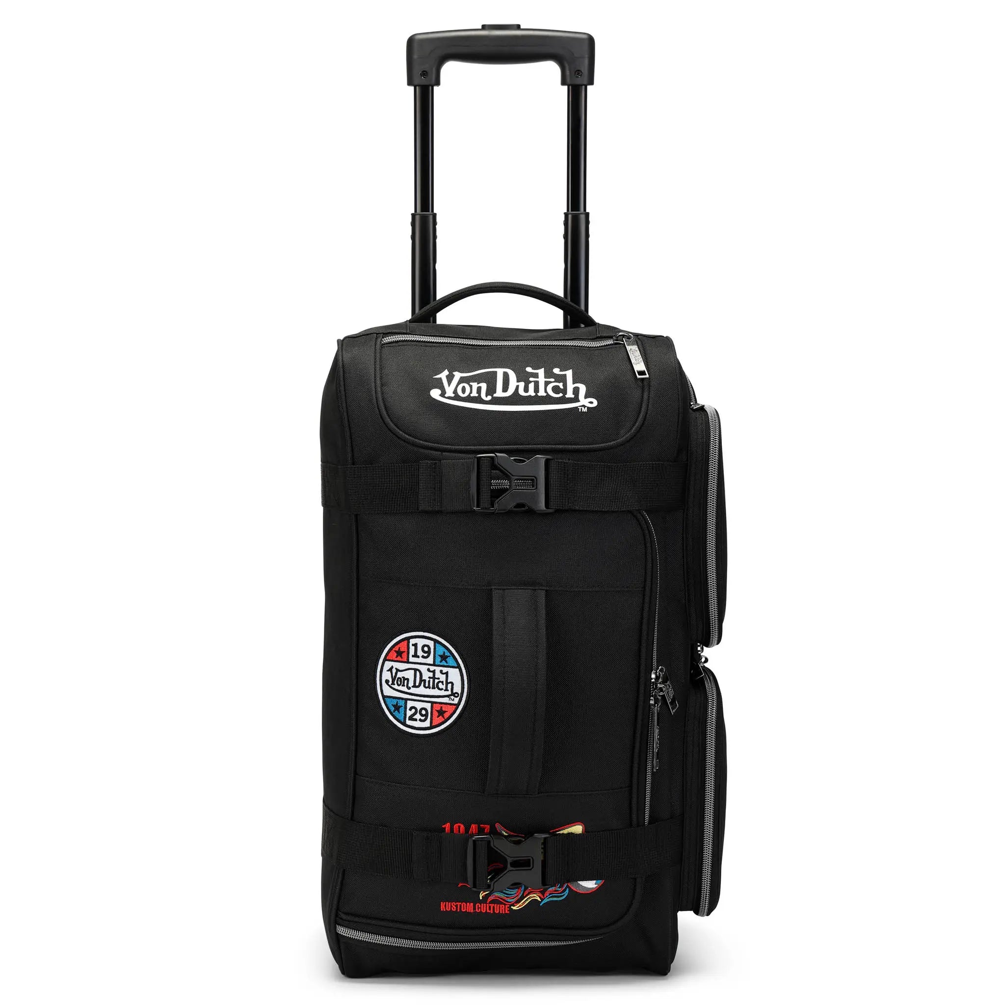 Signature Patch 20" Carry-on Rolling Duffel
