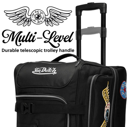 Signature Patch 20" Carry-on Rolling Duffel