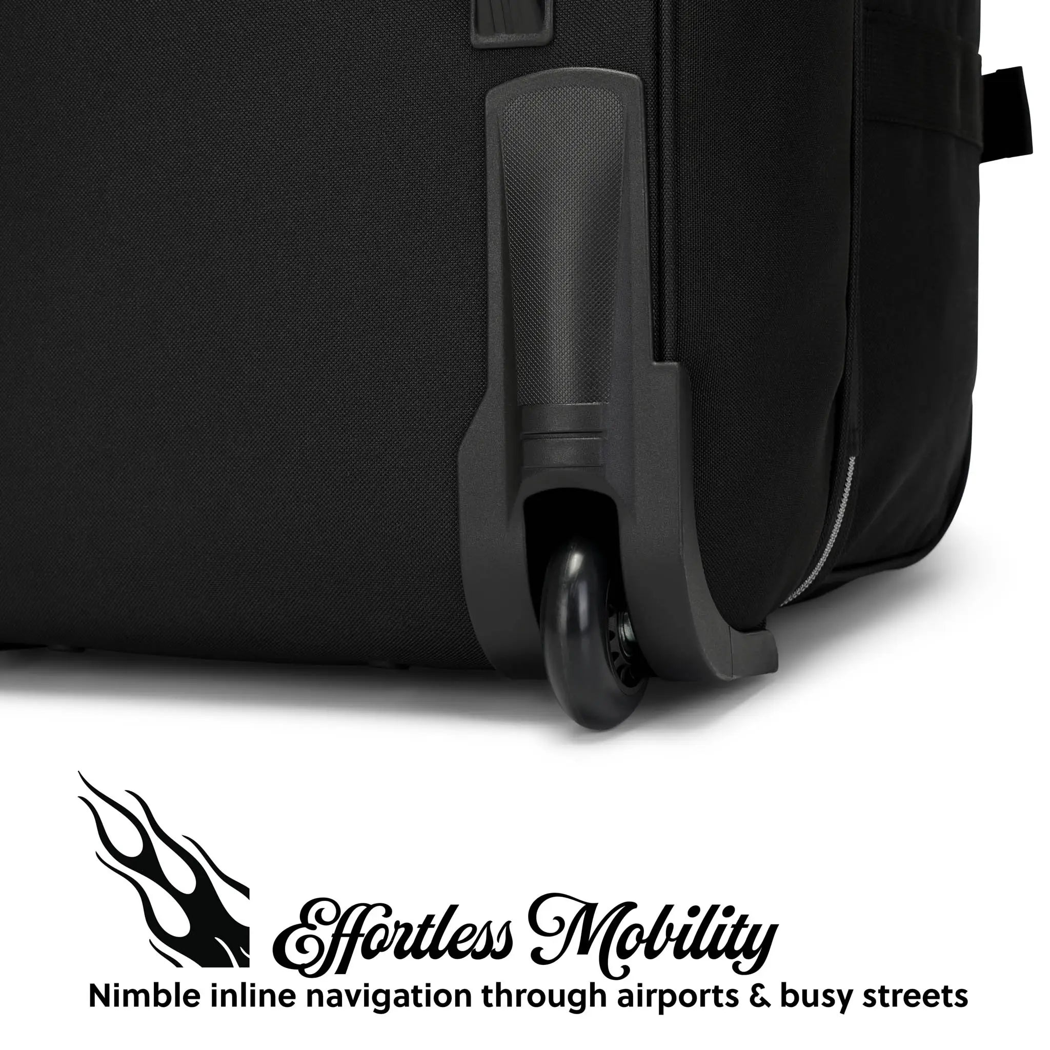 Signature Patch 20" Carry-on Rolling Duffel