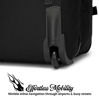 Signature Patch 20" Carry-on Rolling Duffel