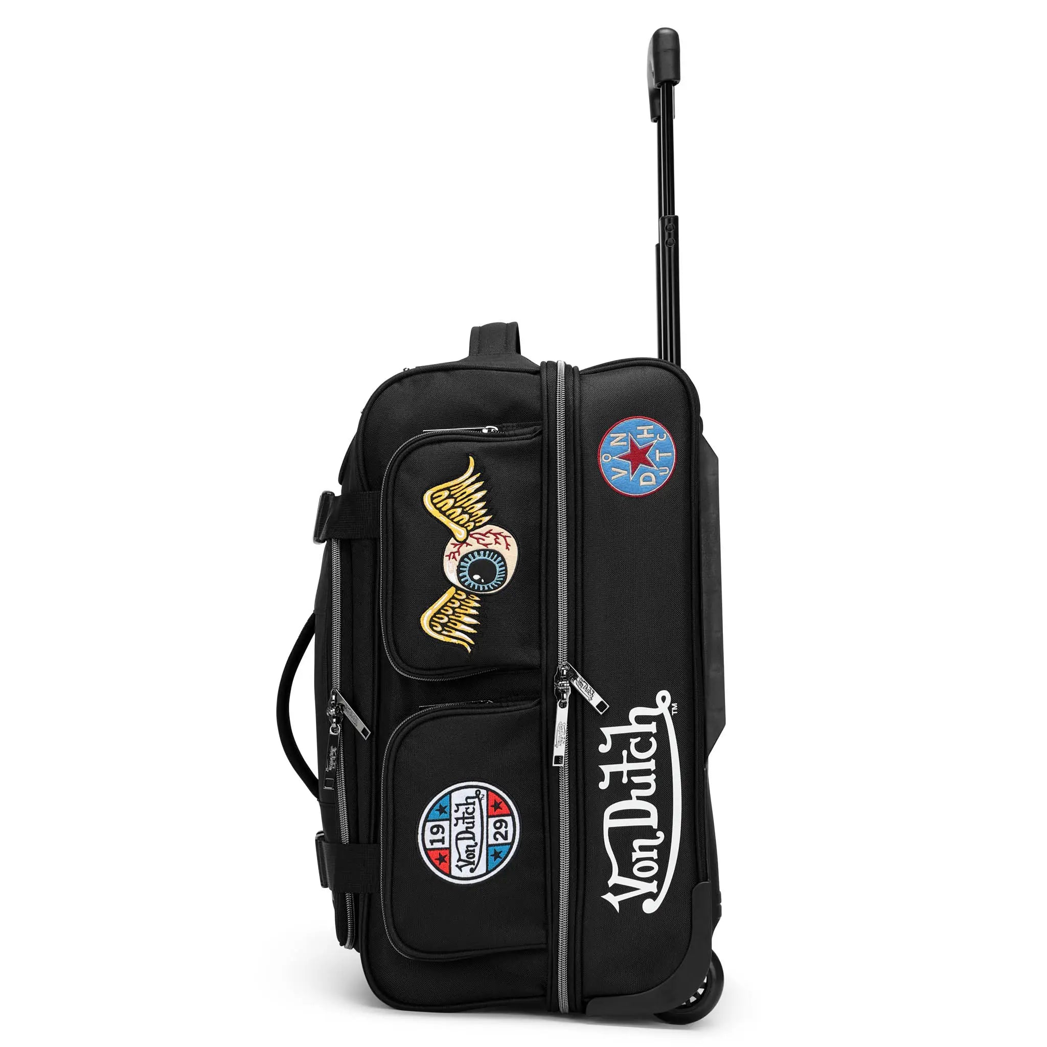 Signature Patch 20" Carry-on Rolling Duffel