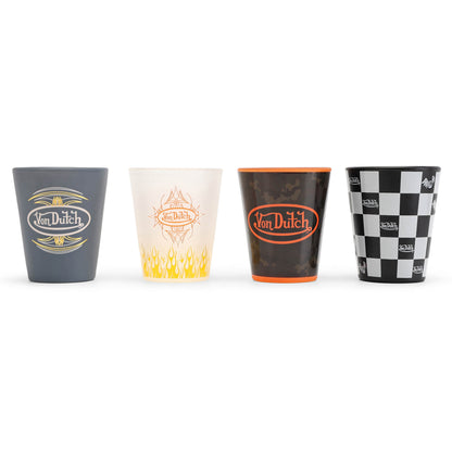 Iconic 4-Piece Shot Glass Set