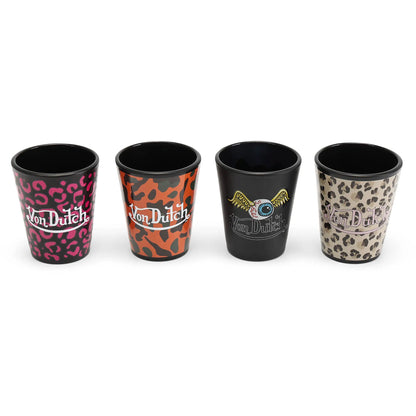 Iconic 4-Piece Shot Glass Set