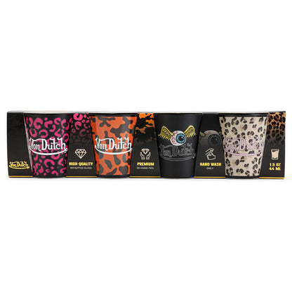 Iconic 4-Piece Shot Glass Set