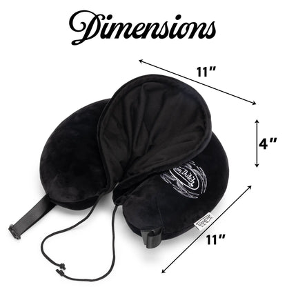 Von Dutch Pinstripe Hooded Memory Foam Pillow