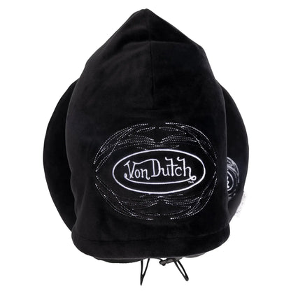 Von Dutch Pinstripe Hooded Memory Foam Pillow