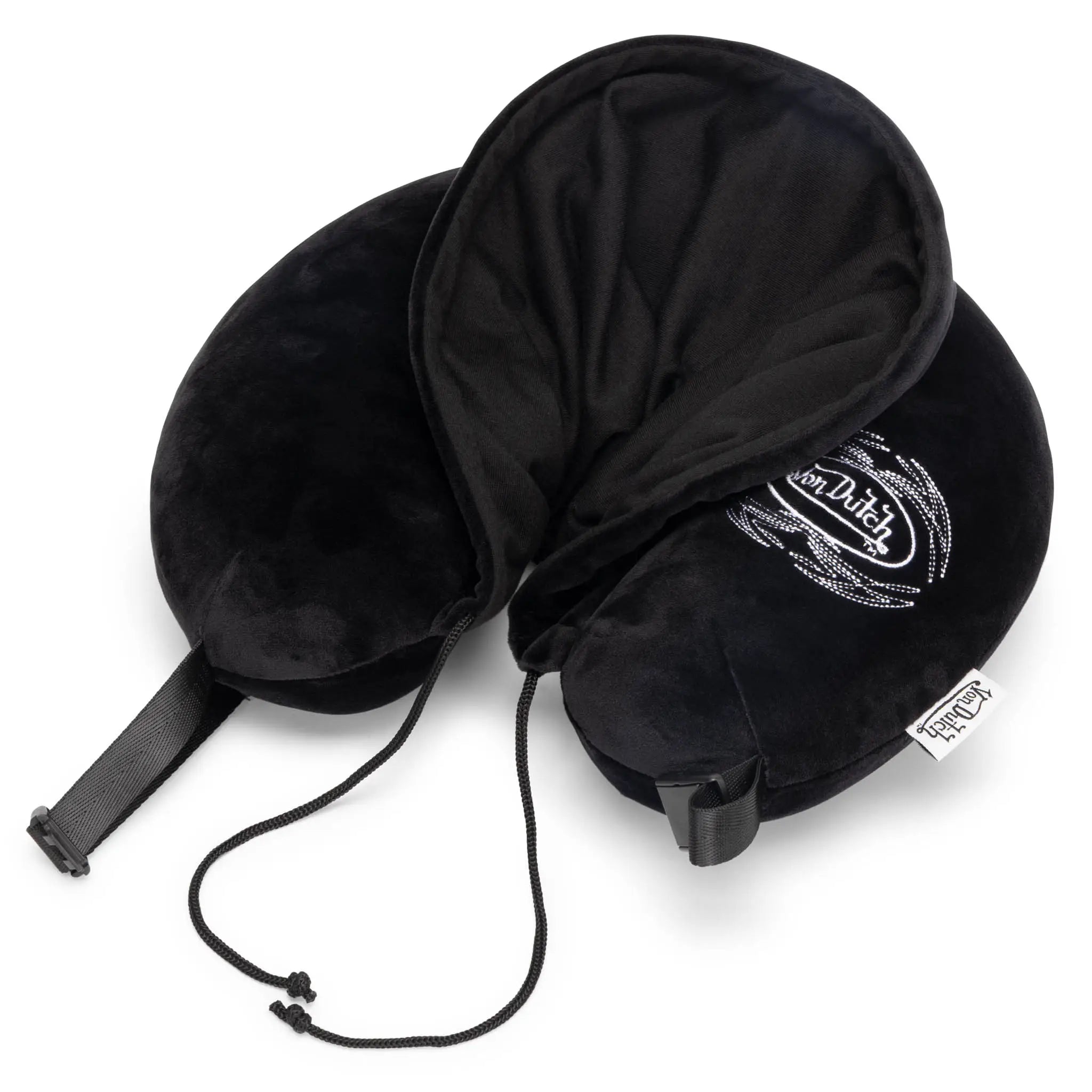 Von Dutch Pinstripe Hooded Memory Foam Pillow