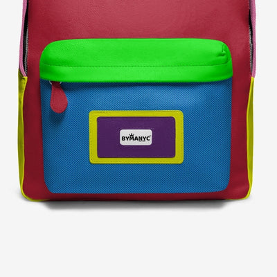 VEGAN BACKPACK SOHO NEON BYMANYC ® New York Luxury