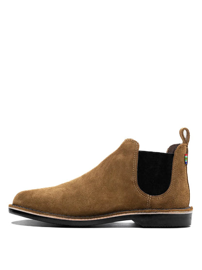 VELDSKOEN CHELSEA BOOT SAFARI (BLACK SOLE)