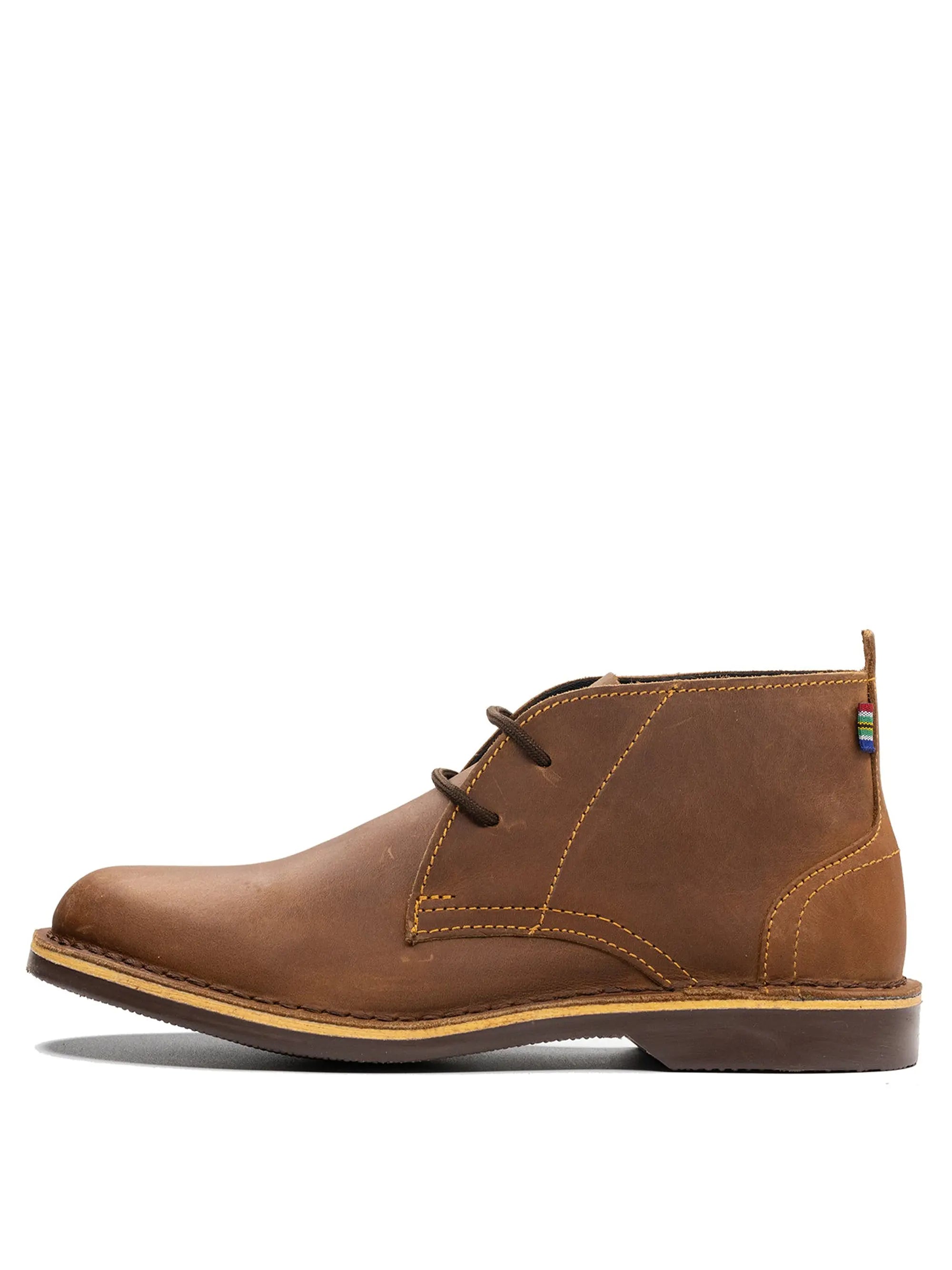 VELDSKOEN CHUKKA (BROWN SOLE)