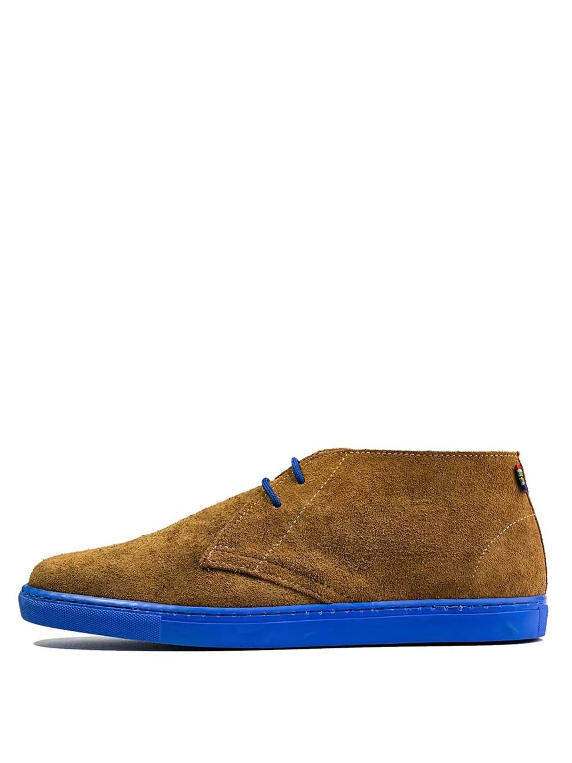 VELDSKOEN LANGARM SNEAKER (BLUE SOLE - LEATHER SHOE)