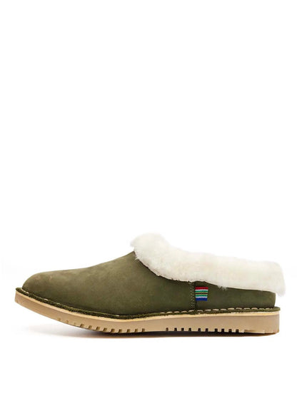 VELDSKOEN SLIPPER (LINED WITH SHEEPSKIN - LEATHER SLIPPER)