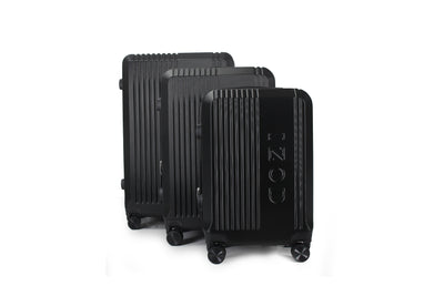 Zane Expandable 3-Piece Spinner Luggage Set with Lock