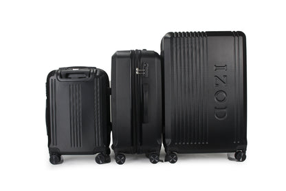 Zane Expandable 3-Piece Spinner Luggage Set with Lock
