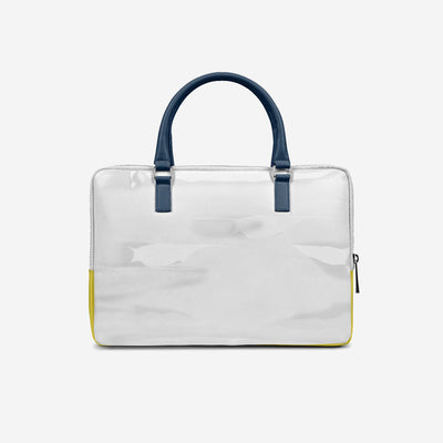 Vegan Designer Luxury Double Pocket Bag 16” | BYMANYC ® New York Elegant Edition