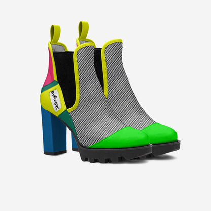 Vegan Urban Elastic Boot BYMANYC ® New York Midnight Black