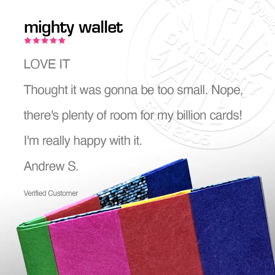 Video Color Bar Mighty Wallet