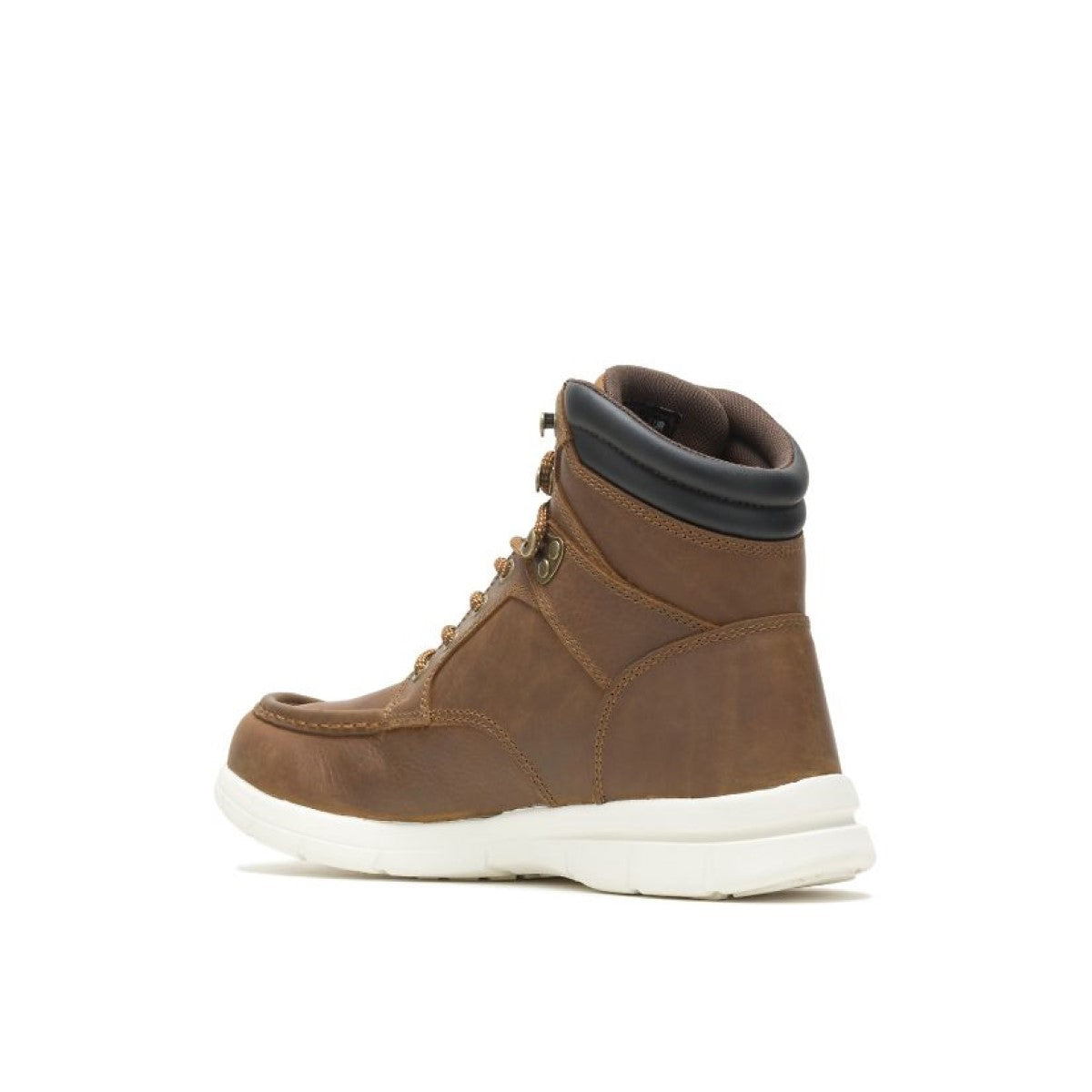 WOLVERINE W880265-EW KARLIN MOC TOE 6" MN'S (Extra Wide) Brown Leather Work Boots