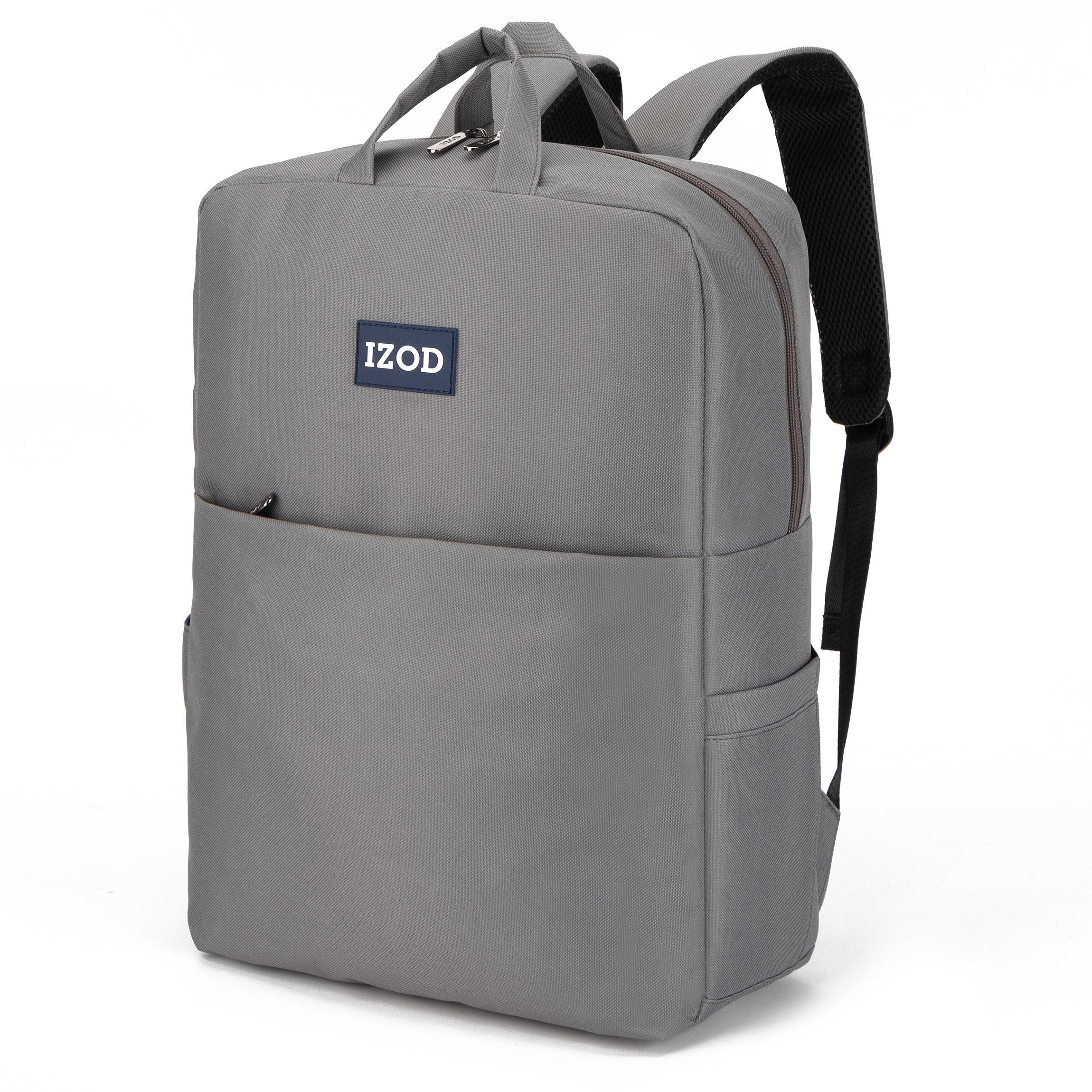 IZOD Wisdom Business Travel Slim Durable Laptop Backpack USB Charging Port