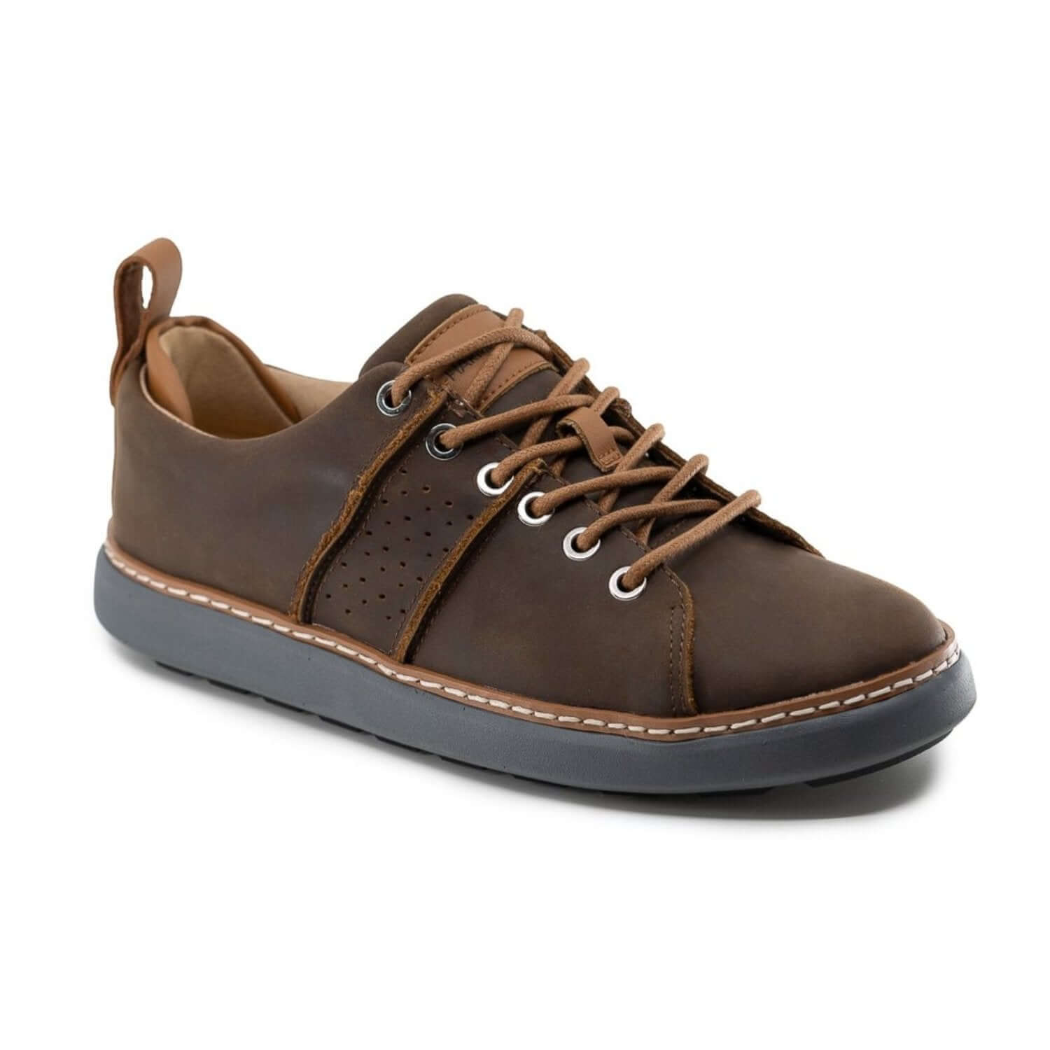 Classic Walker Grounding Shoes • Brown and Grey Leather