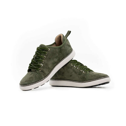 Charlotte Walker Grounding Shoes • Olive Suede