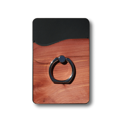 Customizable Wallet RNGR - Wooden Phone Wallet & Ring Phone Holder