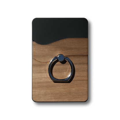 Customizable Wallet RNGR - Wooden Phone Wallet & Ring Phone Holder