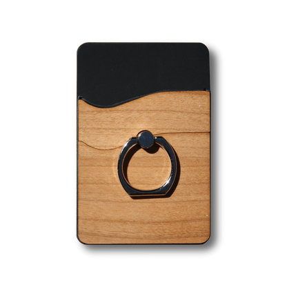 Customizable Wallet RNGR - Wooden Phone Wallet & Ring Phone Holder