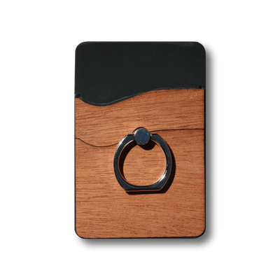 Customizable Wallet RNGR - Wooden Phone Wallet & Ring Phone Holder