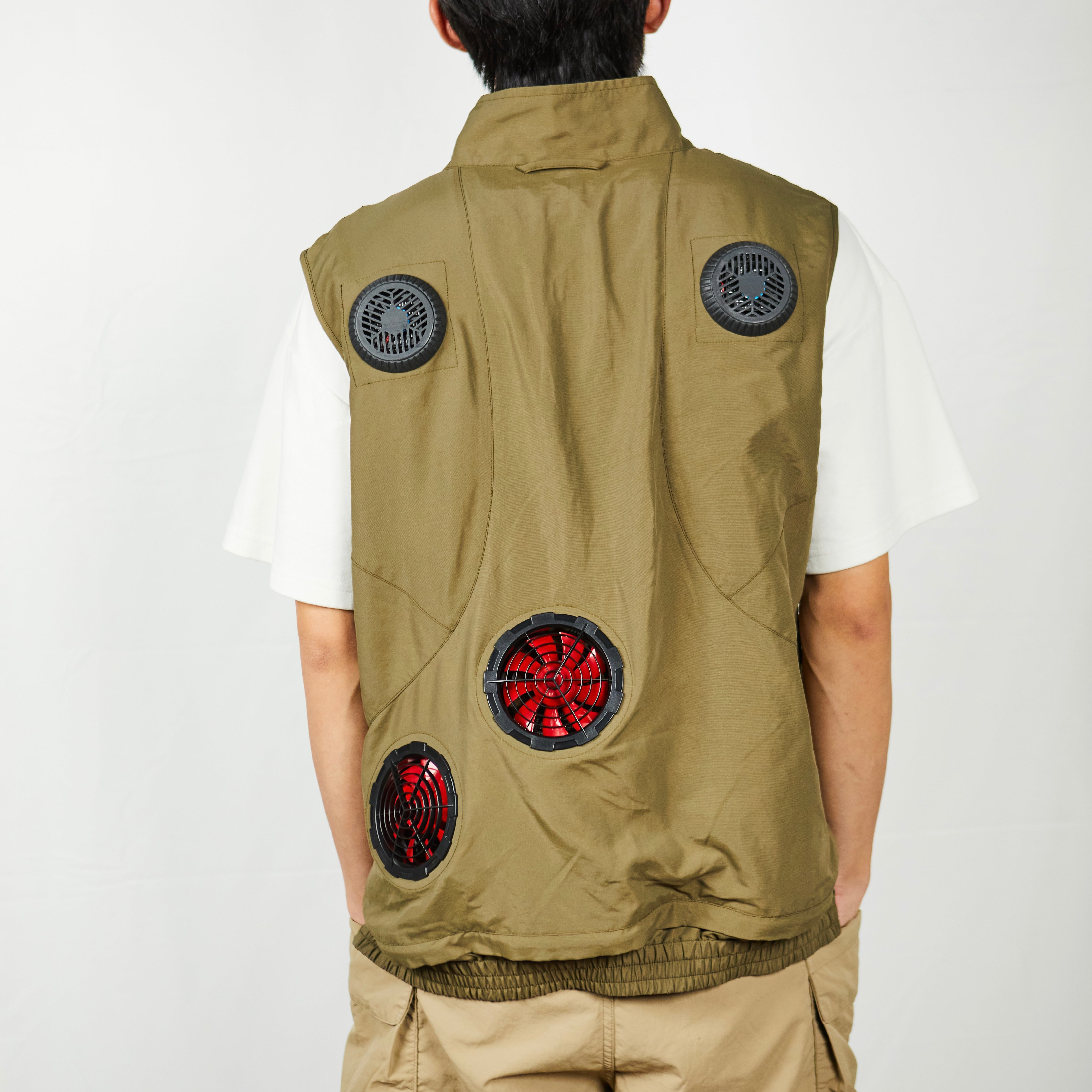 LITEGUEST High-Tech Cooling Vest with TEC Modules & Turbo Fans