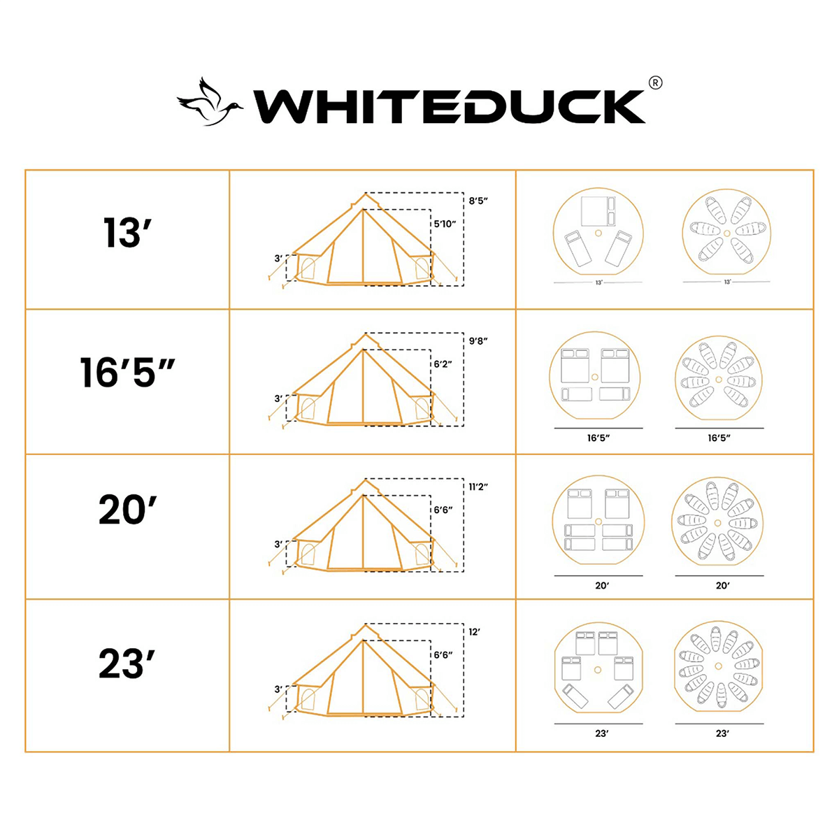 13' Avalon Bell Tent